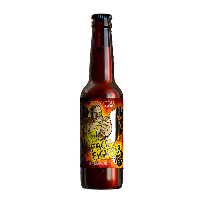Cerveza Brew and Roll Paco Fighter