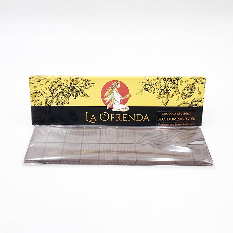 Chocolate origen Santo Domingo 70% La ofrenda