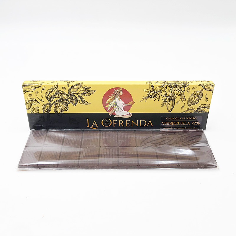 Chocolate origen Venezuela 72% La ofrenda